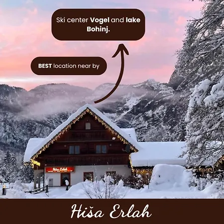 Hisa Erlah Gostinjska kuća Bohinj